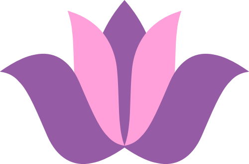 粉色花朵矢量logo图标 - LOGO生成.cn