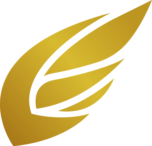 黄色树叶矢量logo图标 - LOGO生成.cn