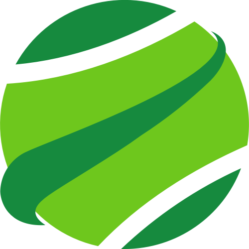 蓝色绿色树矢量logo图标 - LOGO生成.cn