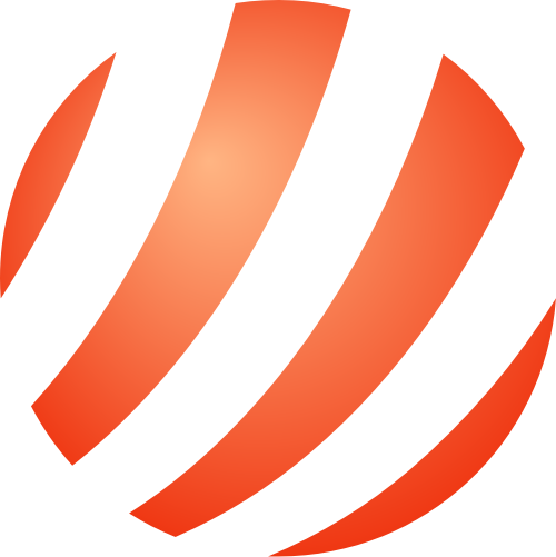 橙色球矢量logo图标矢量logo
