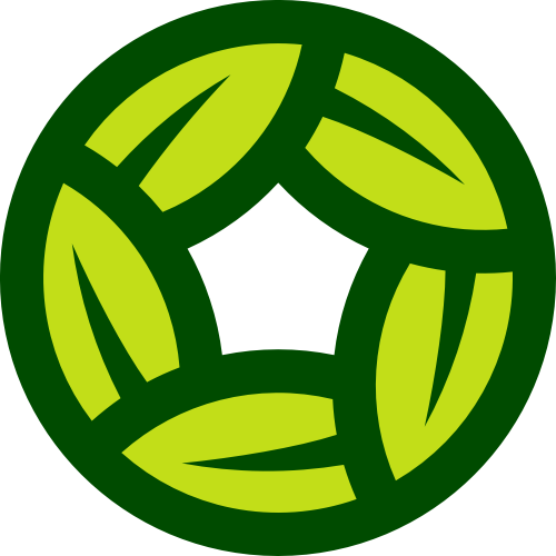 绿色叶子圆形矢量logo图片矢量logo