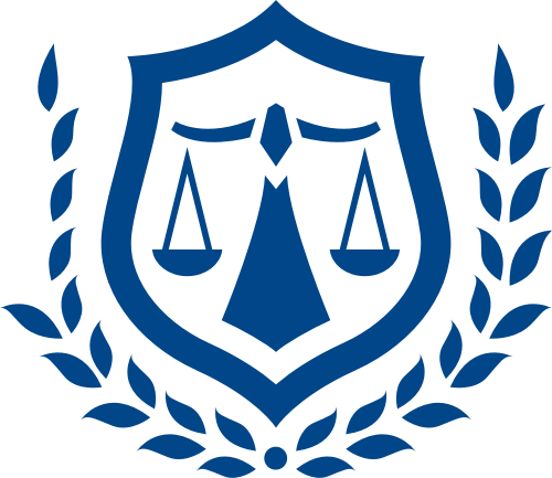 蓝色法律矢量logo元素矢量logo