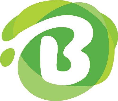 绿色圆形字母B矢量标志图片矢量logo