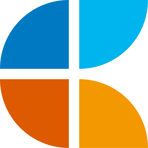 彩色不规则商务合作咨询科技矢量图标素材矢量logo