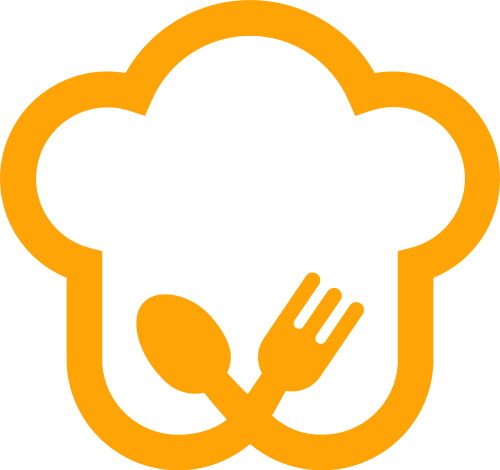 餐饮厨师帽勺子叉子美味logo矢量logo