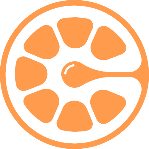 橙子水果矢量logo矢量logo