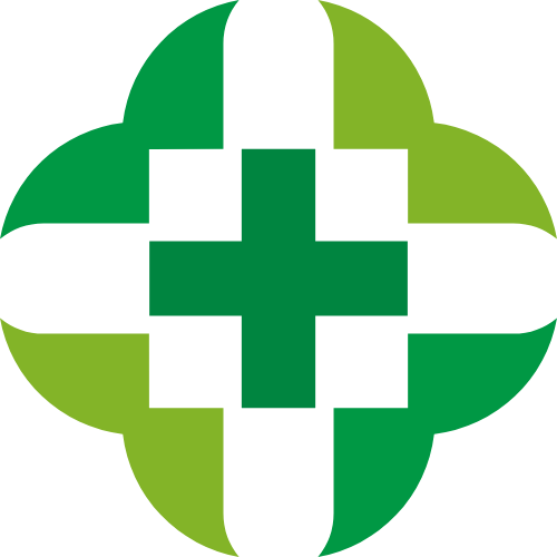 绿色十字医疗矢量图形矢量logo