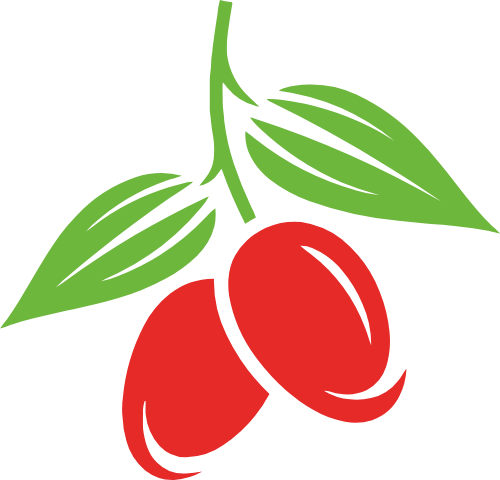 红枣水果矢量logo