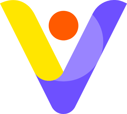 V字母矢量图标矢量logo