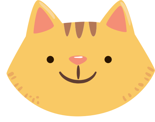 卡通小猫矢量图logo素材 logo png