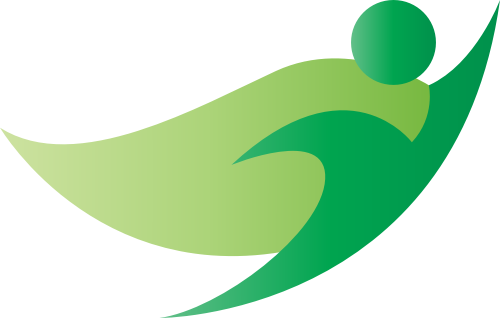 绿色超人矢量图商标素材 logo png