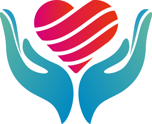 双手爱心矢量图商标素材 logo png