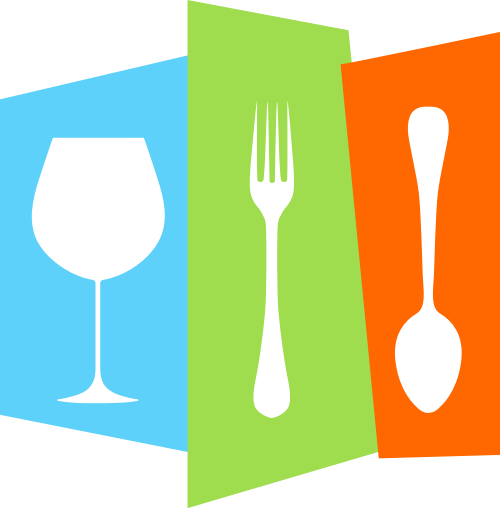 餐具矢量图商标素材 logo png