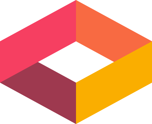 彩色菱形矢量图logo素材