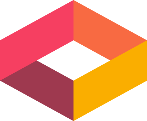 彩色菱形矢量图logo素材 logo png
