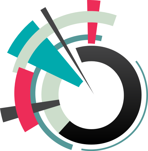 圆形色块矢量图标志素材 logo png