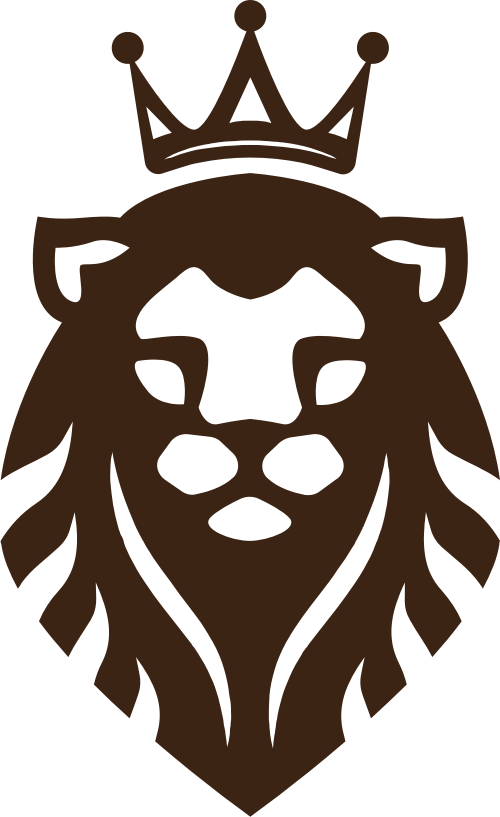 狮子矢量图标志素材