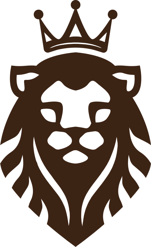 狮子矢量图标志素材 logo png