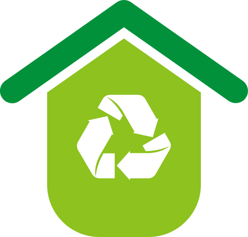环保房子矢量图标志素材 logo png