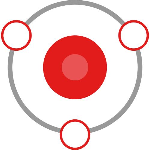 圆形抽象矢量图标 logo png