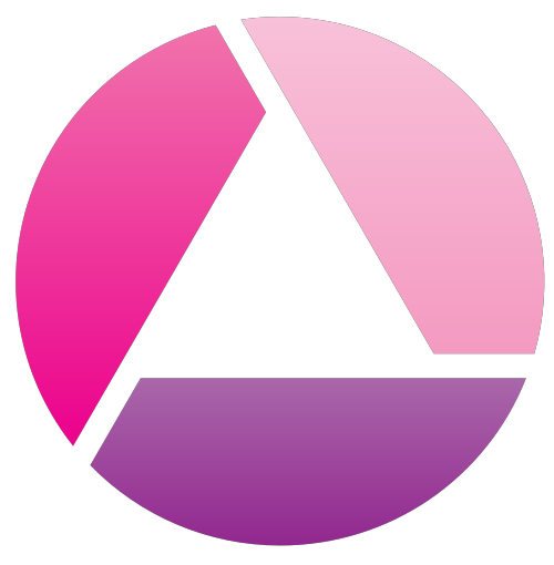 圆形相机镜头矢量图标 logo png