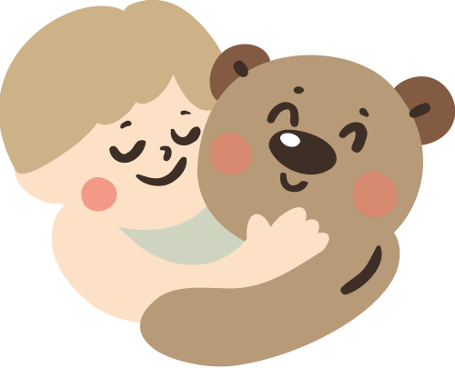儿童小熊玩伴logo图标 logo png