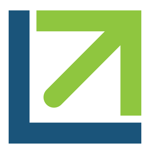 抽象业绩箭头矢量图标 logo png