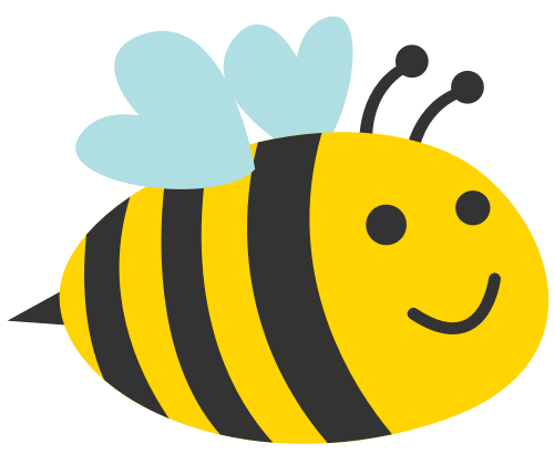 儿童蜜蜂logo素材