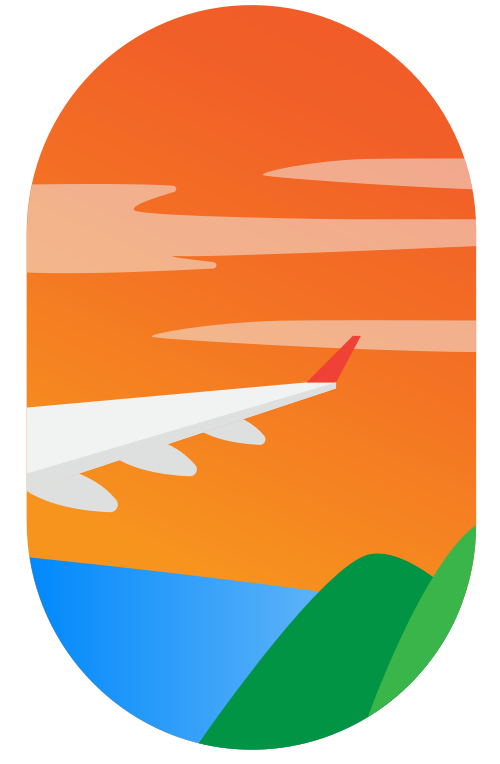 航空旅行矢量图标 logo png