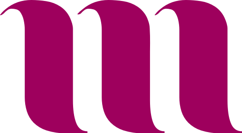 抽象字母M矢量图标 logo png