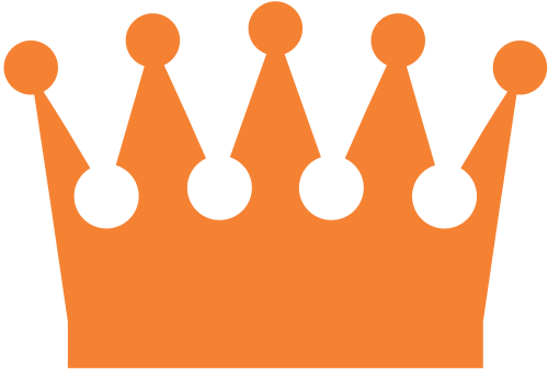 金色皇冠矢量logo图标 logo png