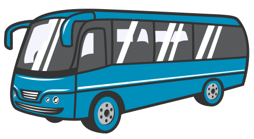 旅游大巴矢量logo素材 logo png