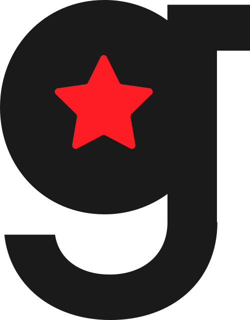 黑色字母G矢量logo