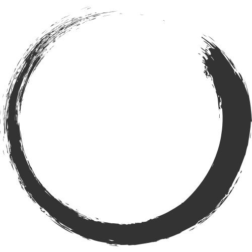 中国风毛笔书法圆形图标 Logo神器 中国风毛笔书法圆形图标 Logo神器