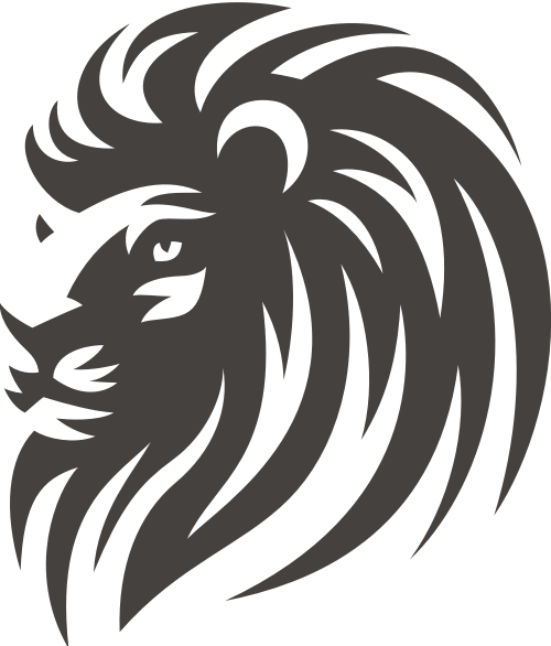 狮子矢量图标素材 logo png