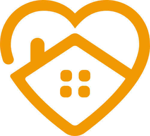 爱心房子矢量LOGO logo png