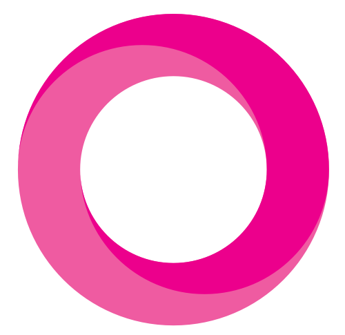 粉红色螺旋形矢量logo图标素材 logo png