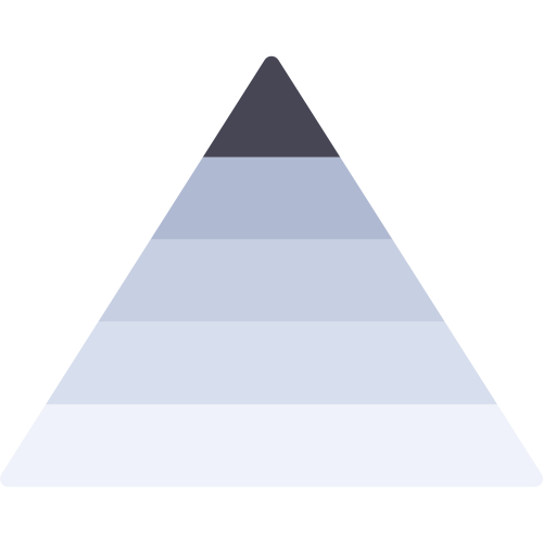 三角形金字塔简单矢量logo素材