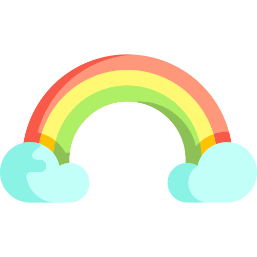 彩虹矢量logo图标 logo png