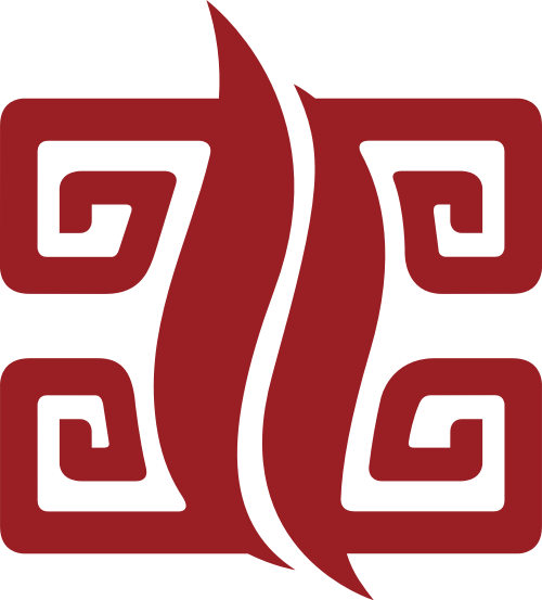 红色休闲养生中国风LOGO矢量元素矢量logo