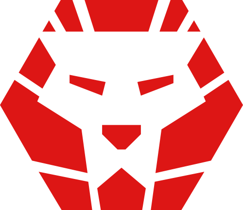 正六边形狮头矢量LOGO图片 logo png