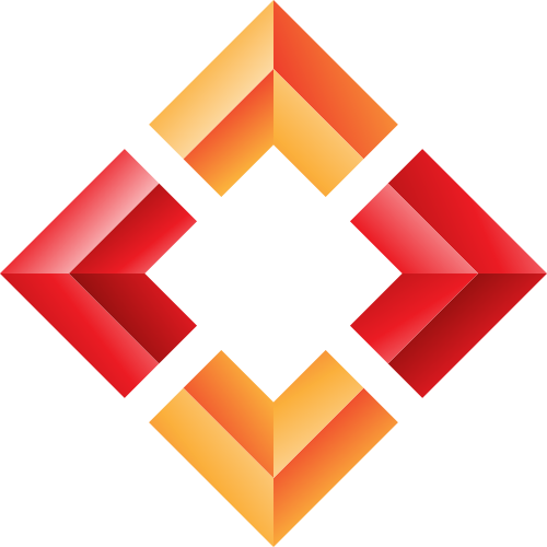 立体方形箭头矢量LOGO图标 logo png