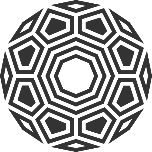 黑色钻石切面矢量logo图标 logo png