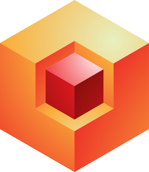 立体方块矢量LOGO素材 logo png
