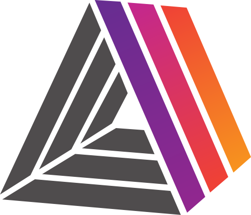 立体三角形工业建筑相关logo图标