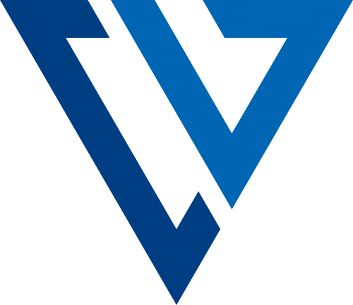 蓝色三角互联网相关矢量logo图标 logo png