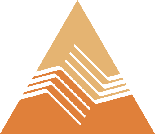 渐变橙色金融相关矢量logo图标 logo png