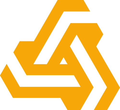 黄色立体金融投资相关矢量logo图标 logo png