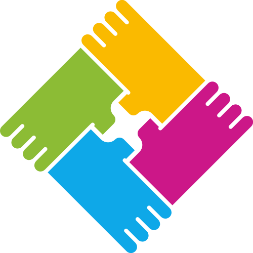 彩色团队合作相关矢量logo图标 logo png