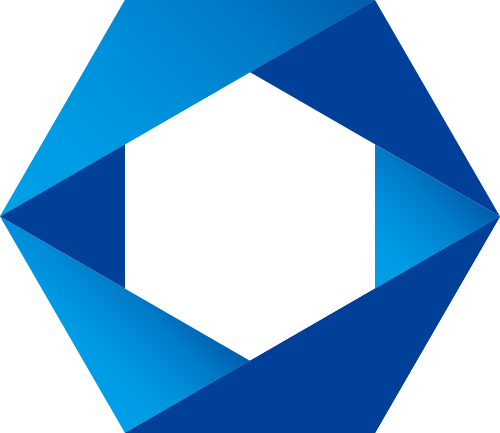 蓝色六边教育投资相关矢量logo图标矢量logo